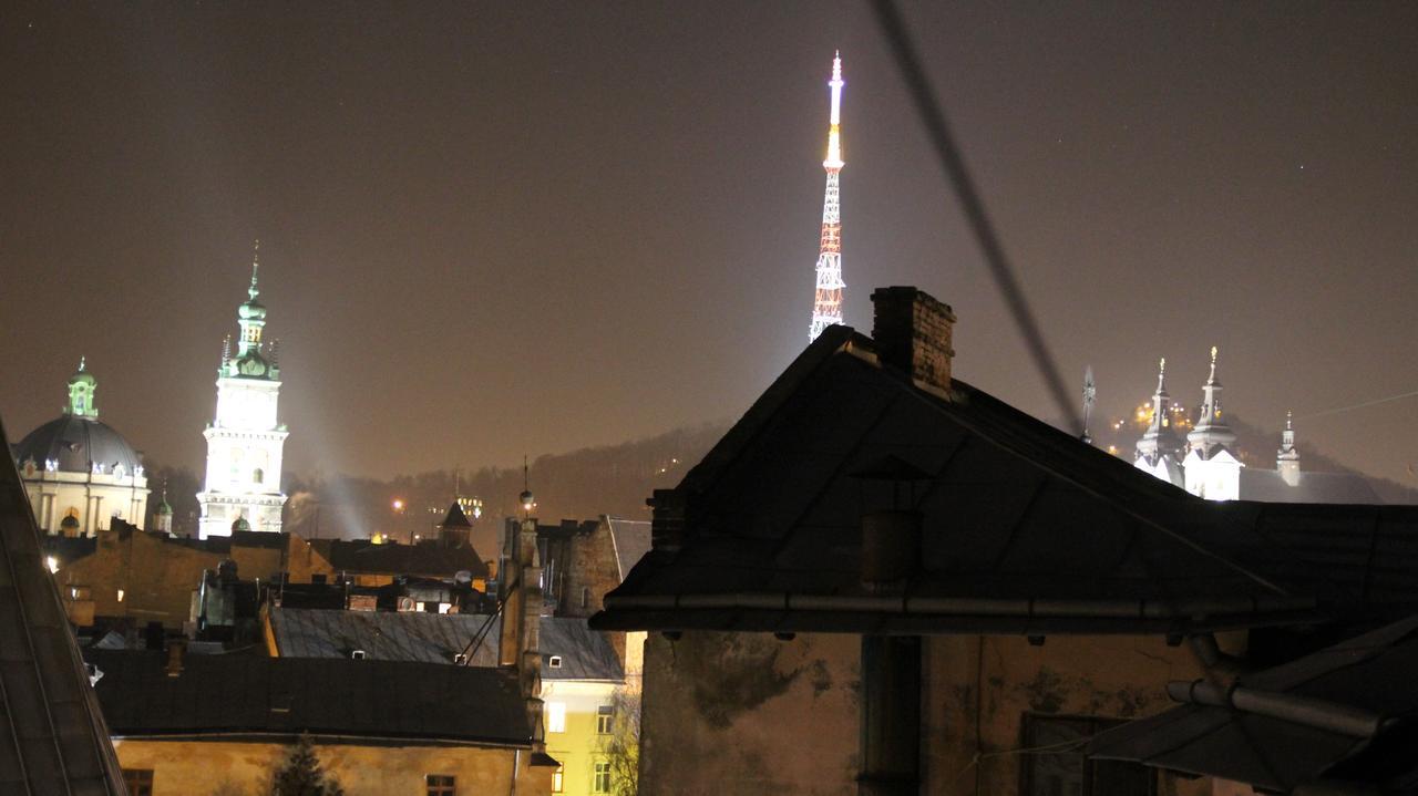 Lviv Amazing Rooftop Apartment Exteriör bild